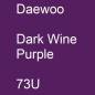 Preview: Daewoo, Dark Wine Purple, 73U.